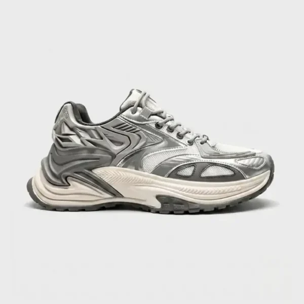 Decarba Amaldi Race Sneakers Silver (1)