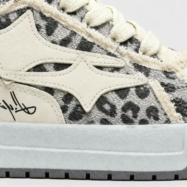 Decarba Bone Leopard Sneakers Ash Leopard (6)