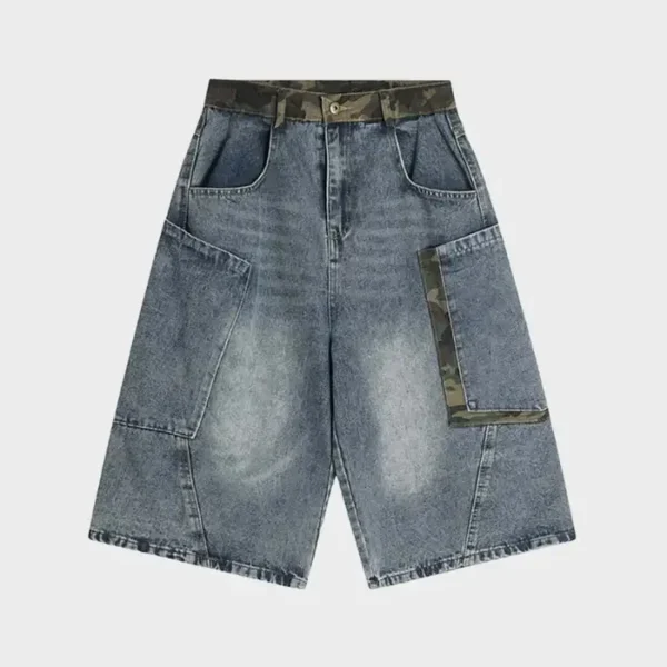 Decarba Camo Patchwork Jorts (1)