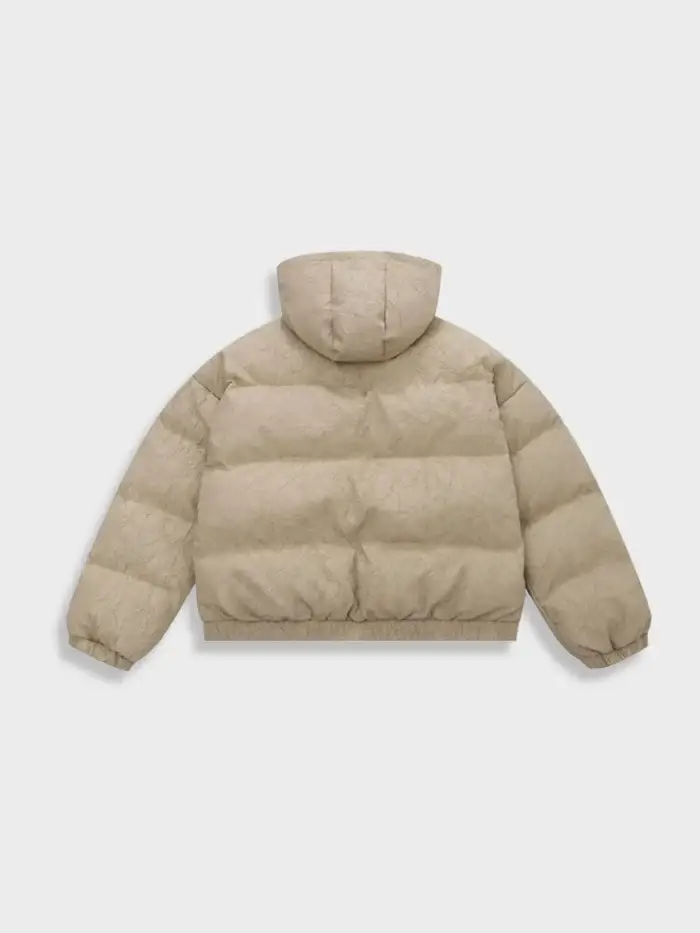 Decarba Reck Street Puffer Jacket Khaki (10)