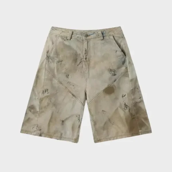Decarba Washed Machete Capri Jorts (1)