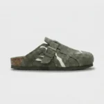 Decarba Wavey Clogs Army Green (1)