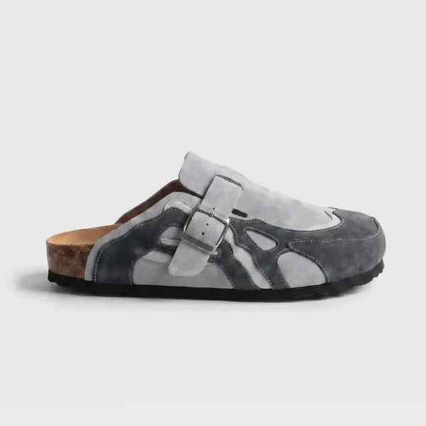Decarba Wavey Clogs Ash Grey (1)