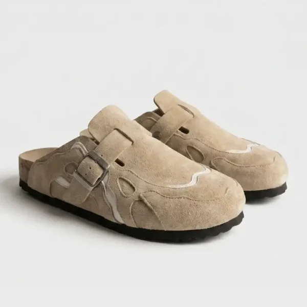 Decarba Wavey Clogs Beige (10)