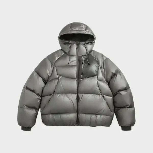 Decarba Winter Down Puffer Jacket Grey (1)